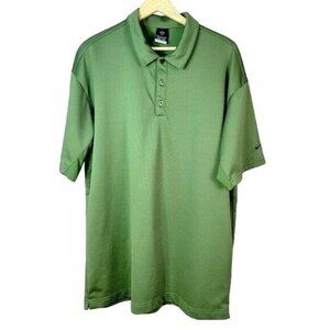 Nike Mens Sphere Dry Polo Shirt Green XXL Golf Lightweight Performance Wear